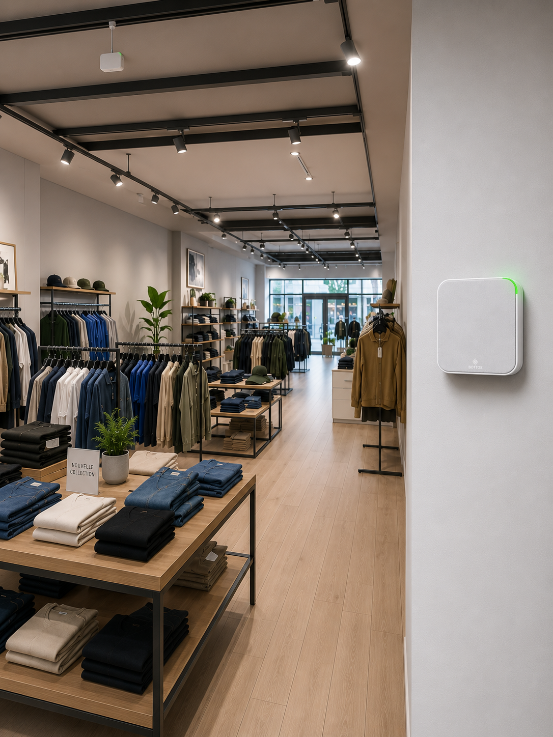 Capteur QAI dans le retail