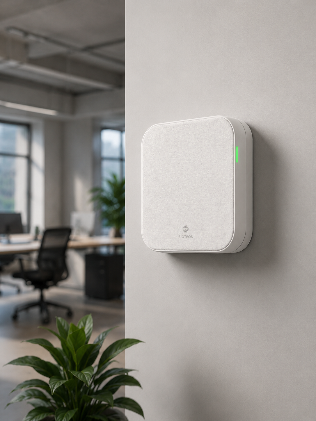 Capteur OXYLON dans un bureau ou open space